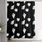 origami 2 shower curtain 0