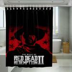 original music of red dead redemption 2 shower curtains 0