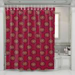 our hero captain marvel shower curtains 0