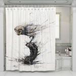 owl landing shower curtains 0