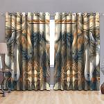 pack of running horse on the way blackout curtains farm style gift blackout window curtains 100 polyester 417 1079 1 0