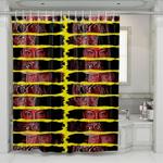painting character of kll bill shower curtains 0