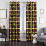 painting character of kll bill window curtain 0