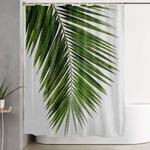 palm leaf i shower curtain 0