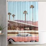 palm springs shower curtain 0