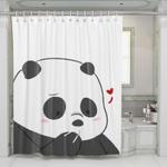 panda shy we bare bears shower curtains 0