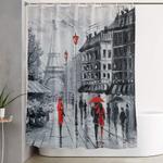 paris shower curtain 0
