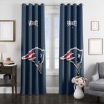patriots american football window curtains 0