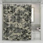 pattern bape hypbeast brand army shower curtains 0
