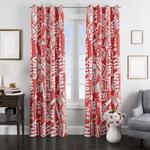pattern vans of the wall window curtains 0