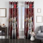paul george nba pacers window curtain 0
