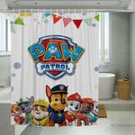 paw patrol all dogs shower curtains 0