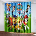 paw patrol curtains pattern blackout window drapes 0