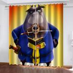 paws of fury the legend of hank curtains blackout window drapes 0