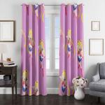 peaces sailor moon anime for girl window curtain 0