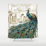 peacock jewels shower curtain 0