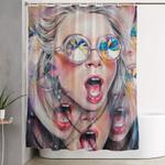 perception shower curtain 0