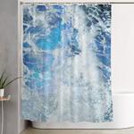 perfect sea waves ii shower curtain 0