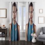 perfect woman of tomb raider window curtain 0