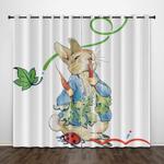 peter rabbit curtains pattern blackout window drapes 0