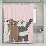 photo we bare bears shower curtains 0