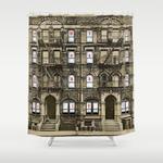 physical graffiti led remastered by zeppelin shower curtain 0