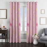pink sailor moon stuf series window curtain 0