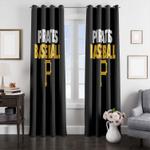 pirates baseball player window curtain 0