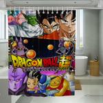 place and universe of dragon ball super shower curtains 0