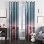 plane futuristic blade runner window curtains 0