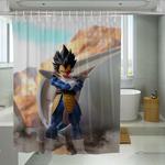 plastic foging vegeta shower curtains 0
