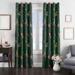 pluto micket mouse christmas window curtain 0