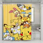pokemon cuties 1 shower curtains 0