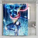 pokemon greninja shower curtains 0