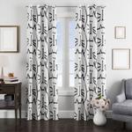 poker face of fat cats window curtain 0