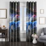 police car cyberpunk 2049 window curtains 0