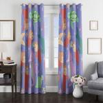 ponyo under the sea window curtain 0