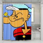 popeye cartoon shower curtains 0