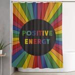 positive energy shower curtain 0