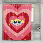 powepuff girls love shower curtains 0