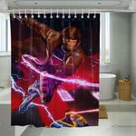 power of gambit marvel studio shower curtains 0