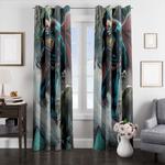 power of superman comic window curtains 0