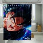 powerful vegetto dragon ball shower curtains 0