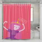 princess bubblegum hello shower curtains 0