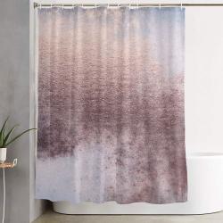 Princess Retro Rose Gold Blush Shower Curtain Set For Bathroom Decor Gift For Love