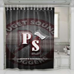 Puget Sound Loggers Shower Curtain Set Bathroom Set For Bathroom Decor Best Gift For Friends
