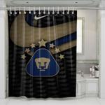 pumas unam club de football 1 shower curtains 0