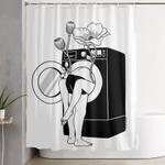 pure love shower curtain 0