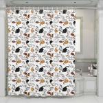 pusheen cat 2 shower curtains 0