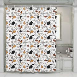 Pusheen Cat 2 Shower Curtain Set Bathroom Set For Bathroom Decor Best Gift For Friends
